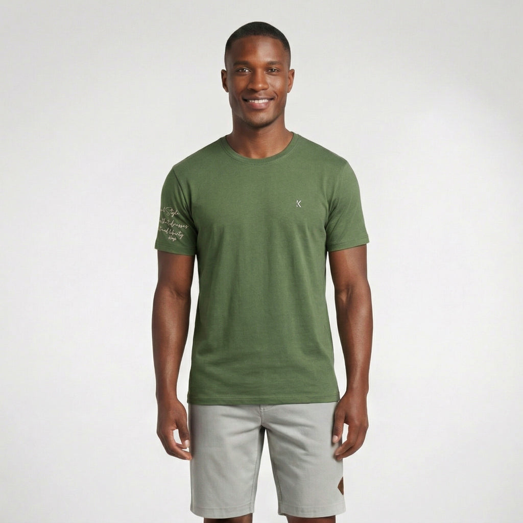 Camiseta Bordada Casual Style