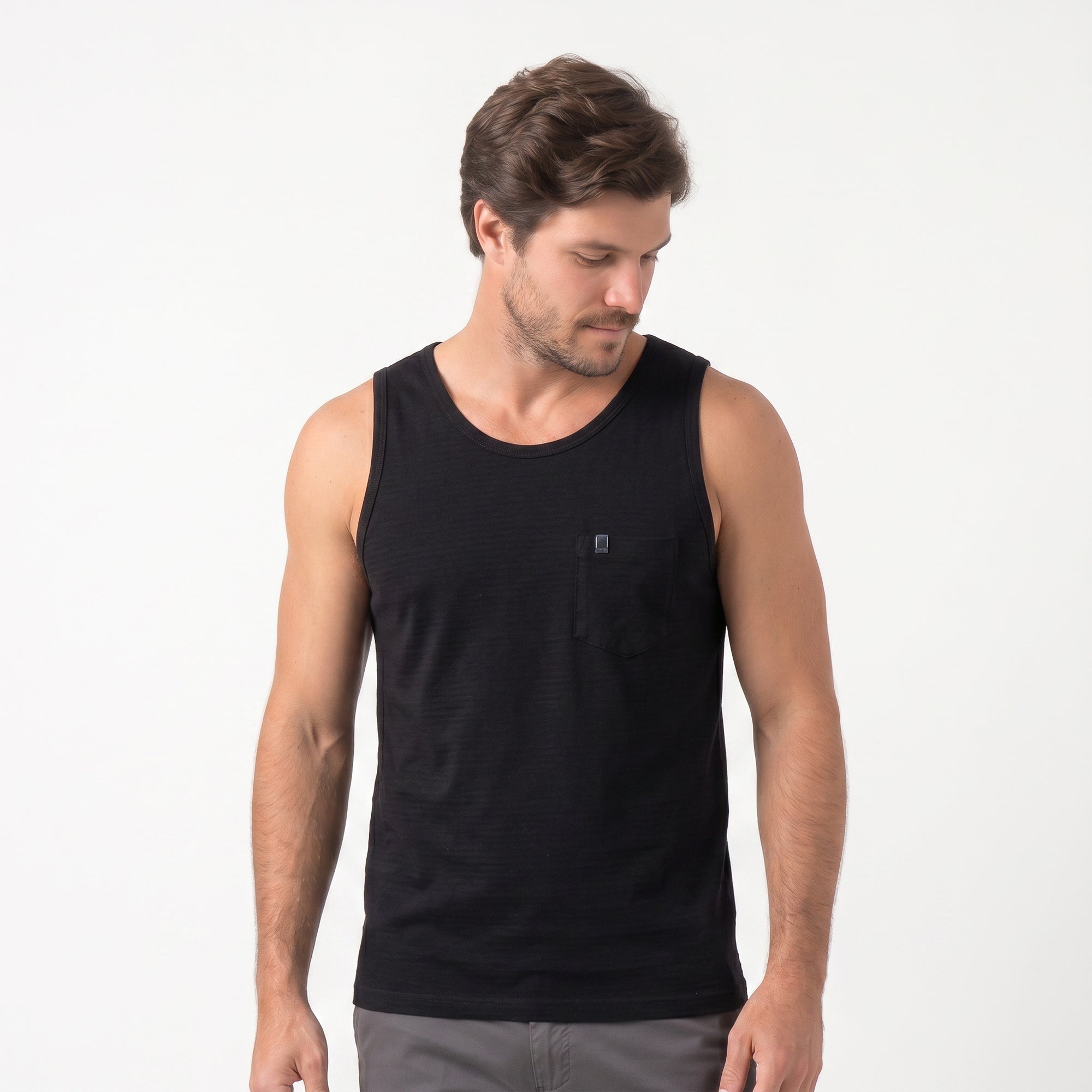 Regata Masculina com Bolso
