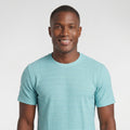 Camiseta Casual Texturizada com Linho