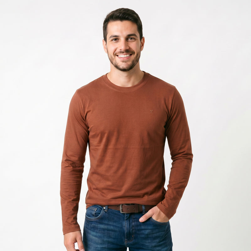 Camiseta Manga Longa Básica