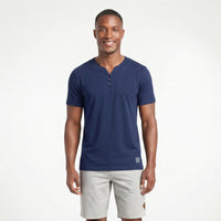 Bata Casual com Azelhas – Azul Marinho