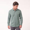 Camisa Social Manga Longa Flanelada