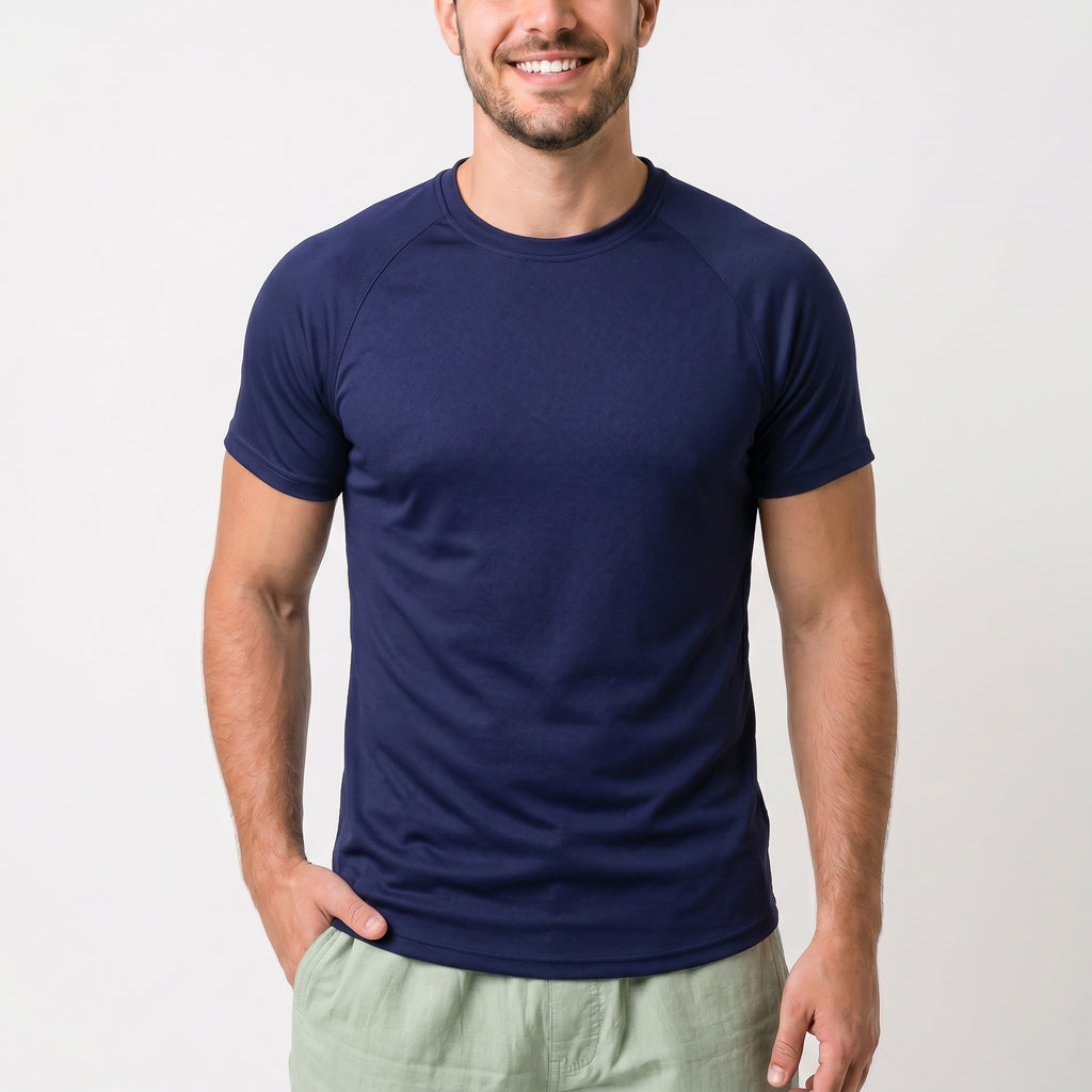 Camiseta Raglan Gola Olímpica KNK Tech
