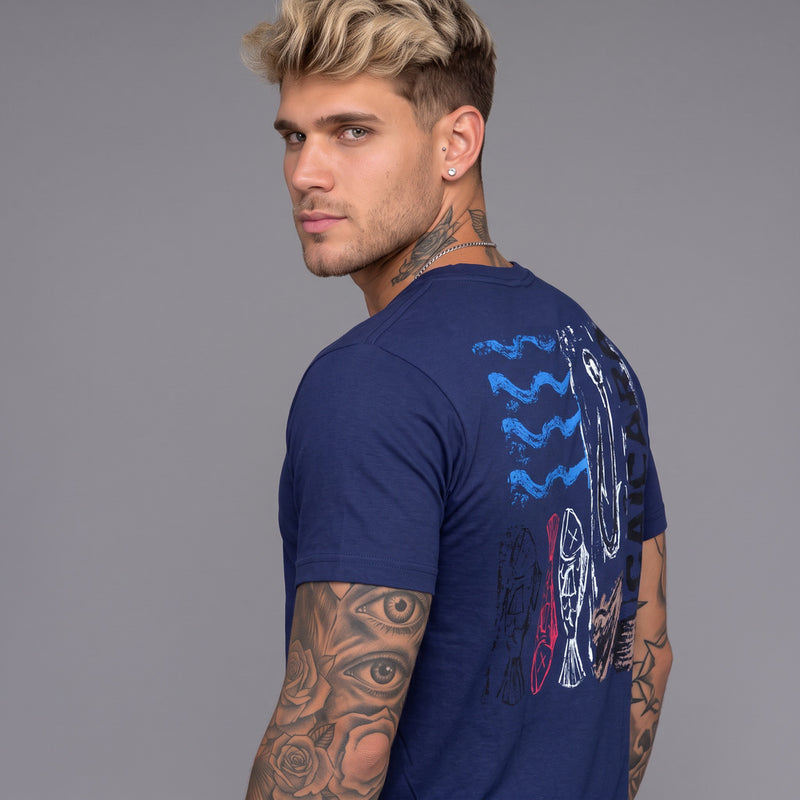 Camiseta Espírito Capixaba + Paula Martins – Azul Marinho