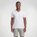 Camiseta Gola V Transpassada Lisa