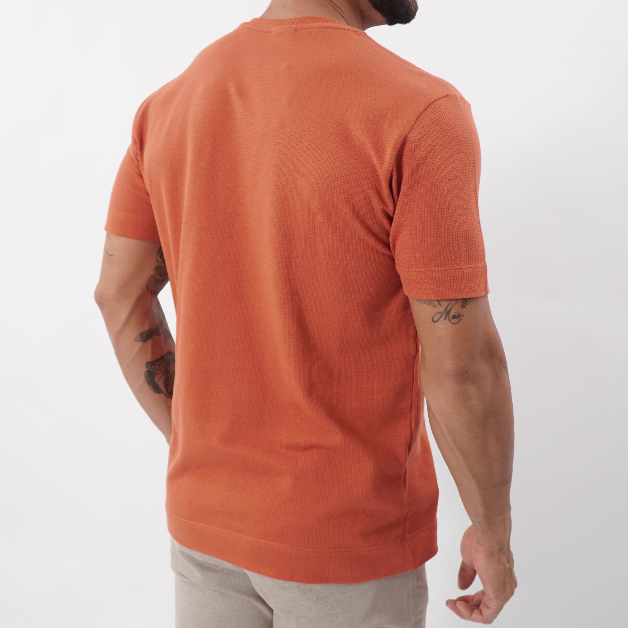 Camiseta Gola Patô Transpassado com 2 Botões