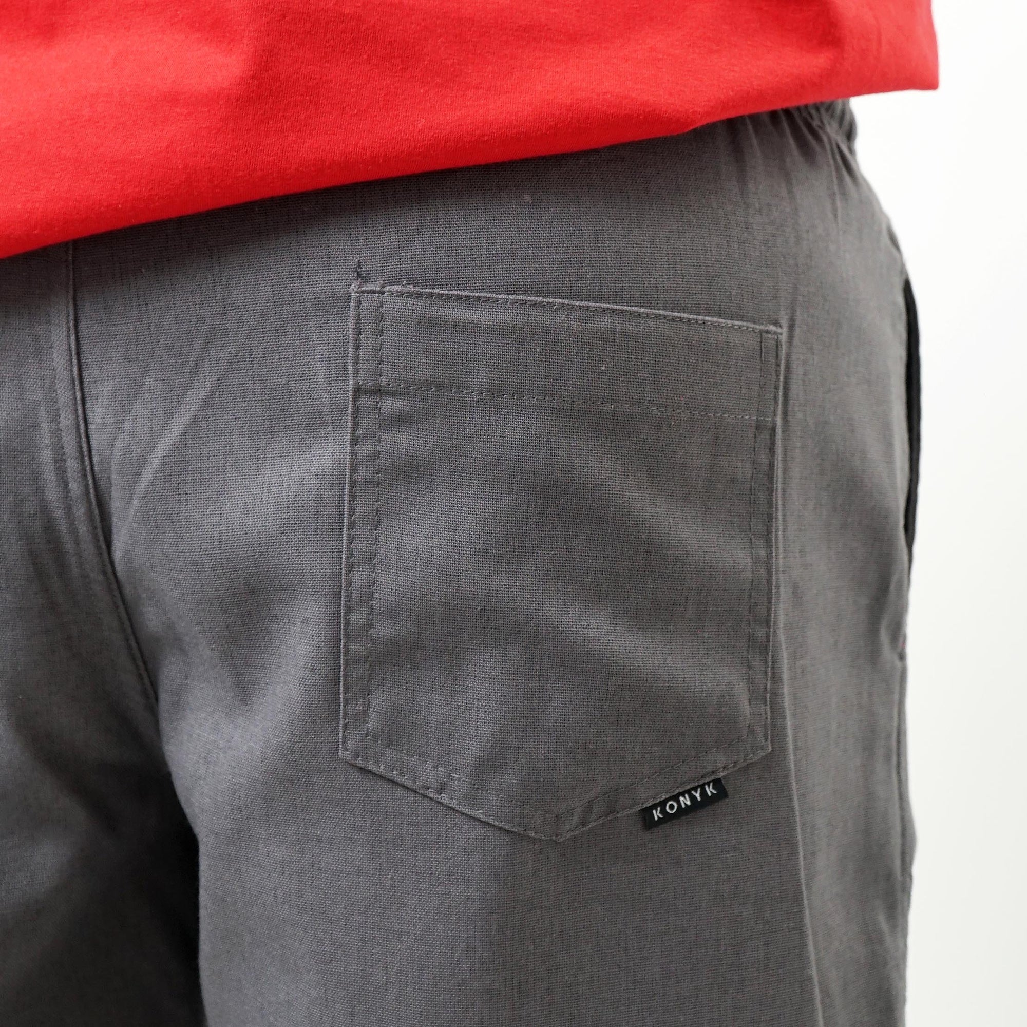 Short Masculino em Linho Liso My Size