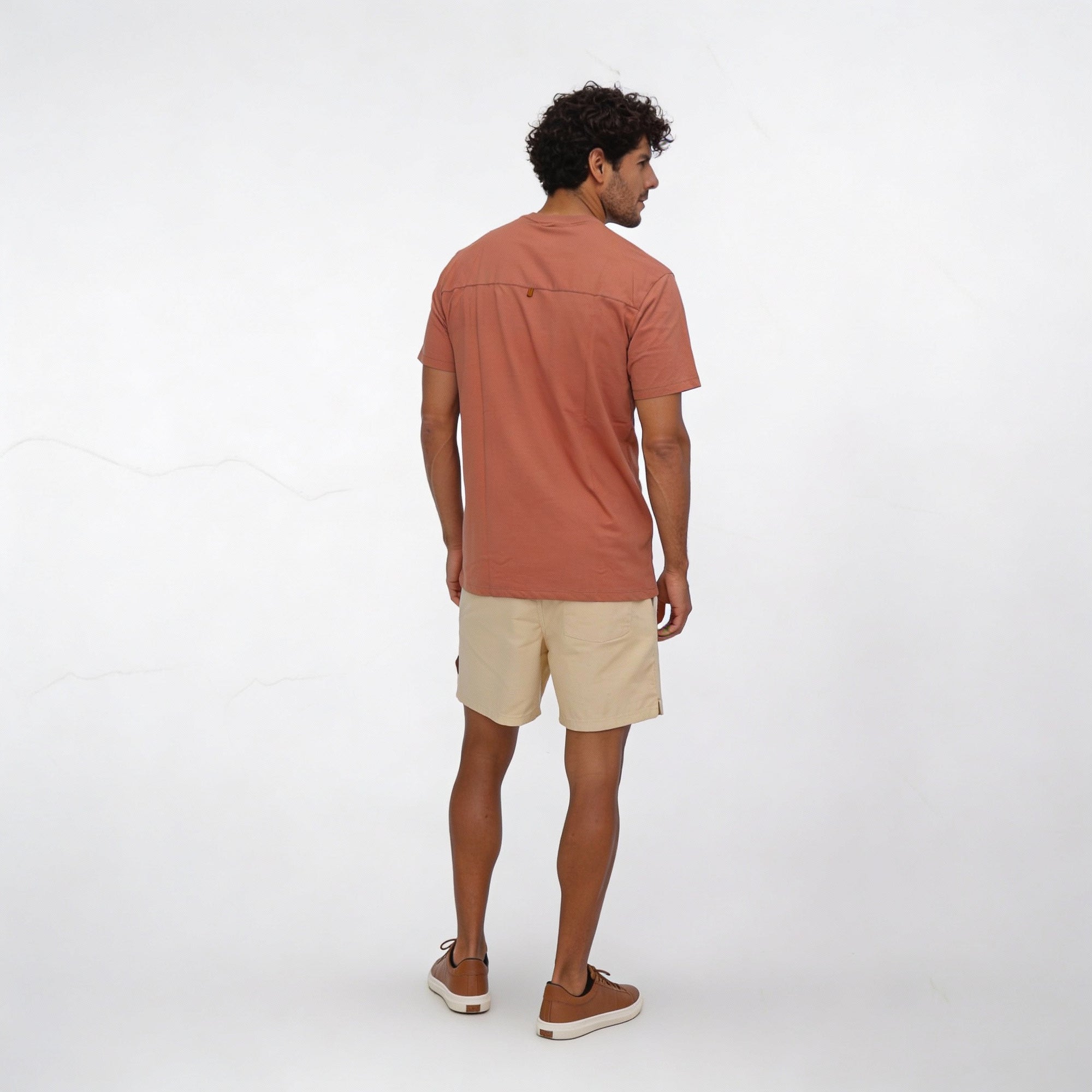 Camisa Casual com Recorte