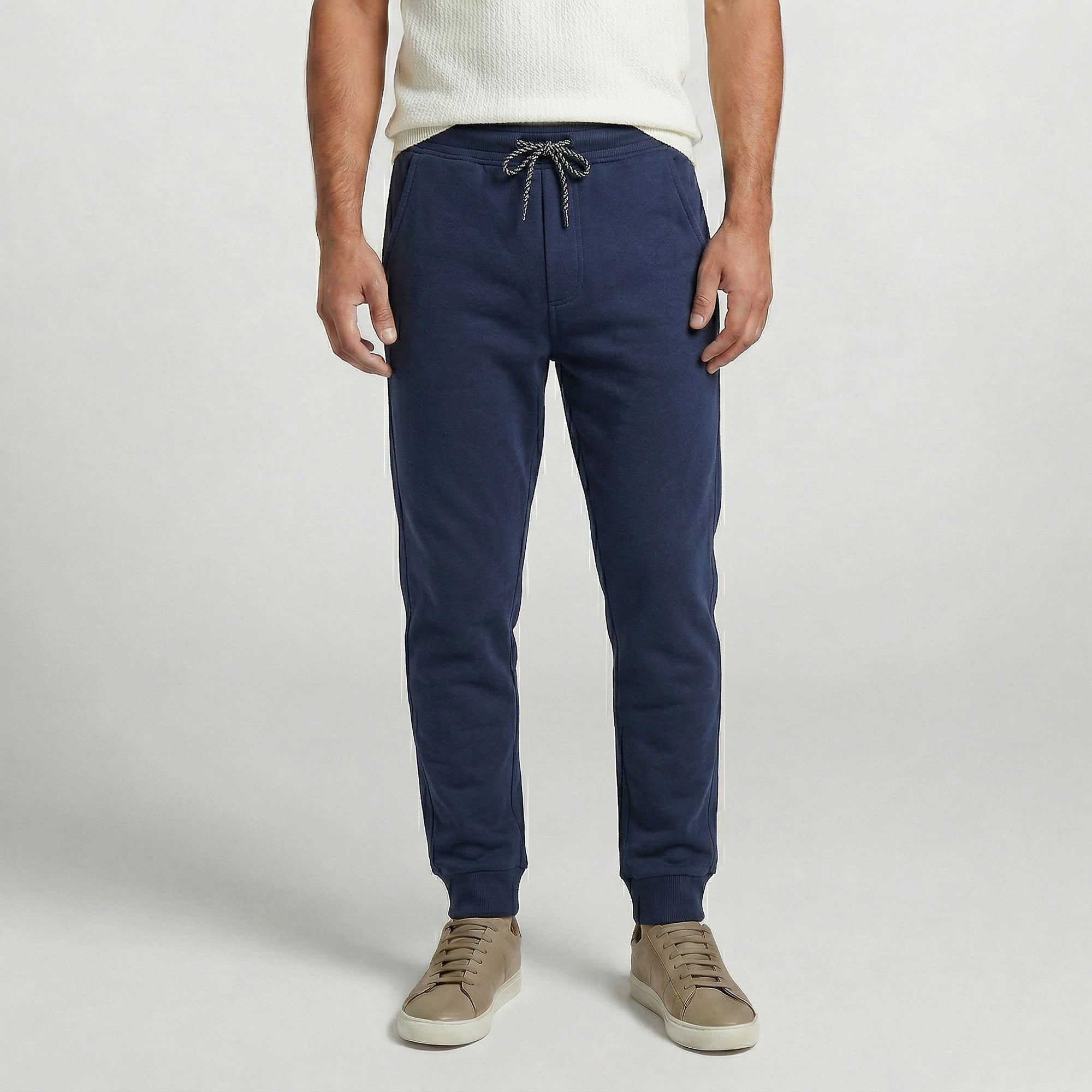 Calça Casual de Moletom Basic