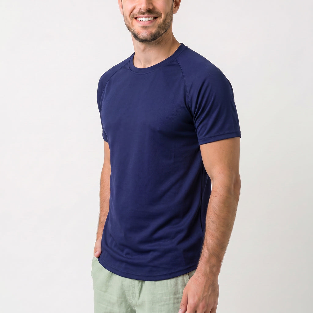Camiseta Raglan Gola Olímpica KNK Tech