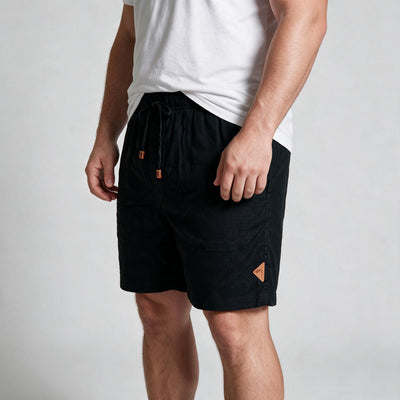 Short Linho Casual com Elástico My Size