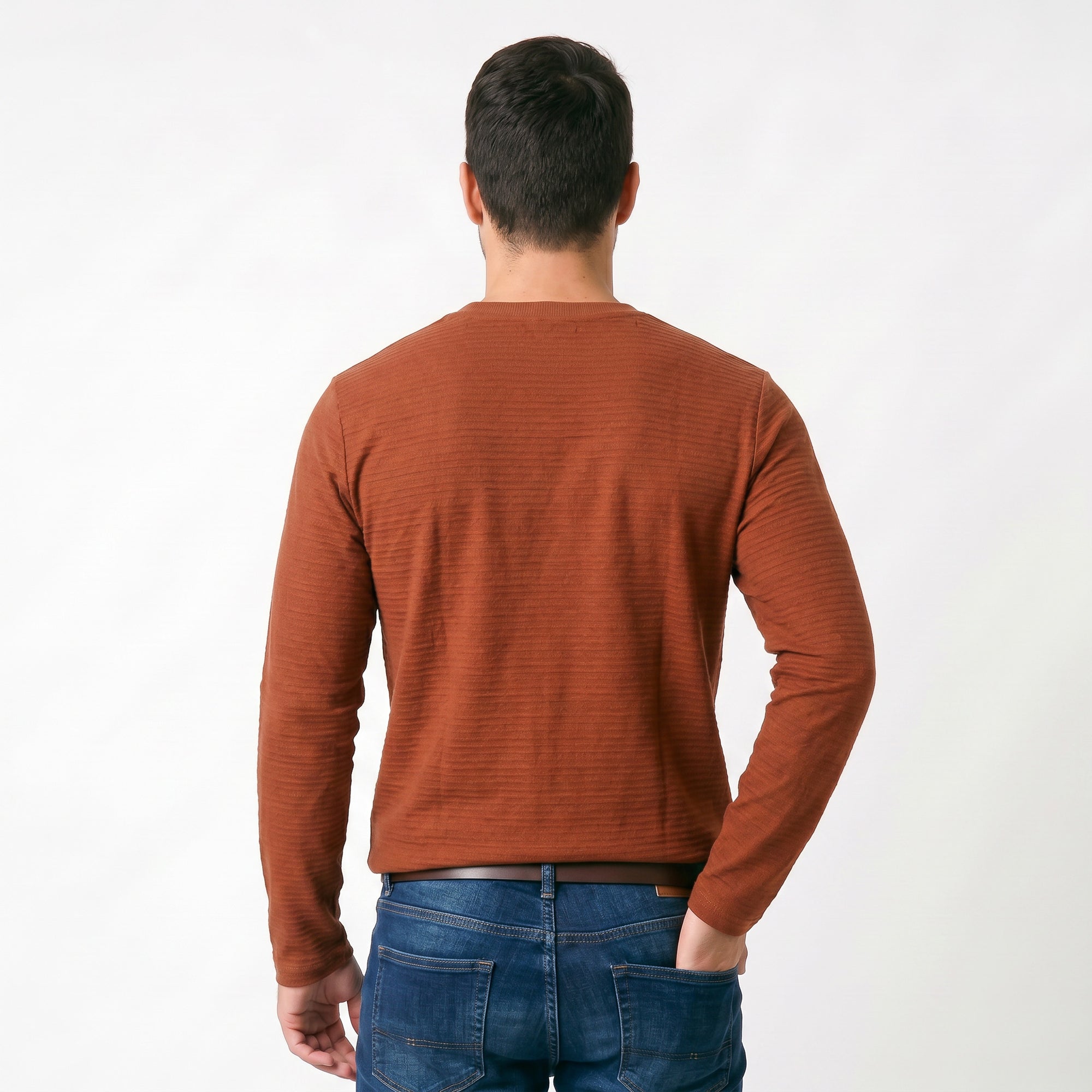 Camisa Gola Portuguesa 2 Botões Manga Longa