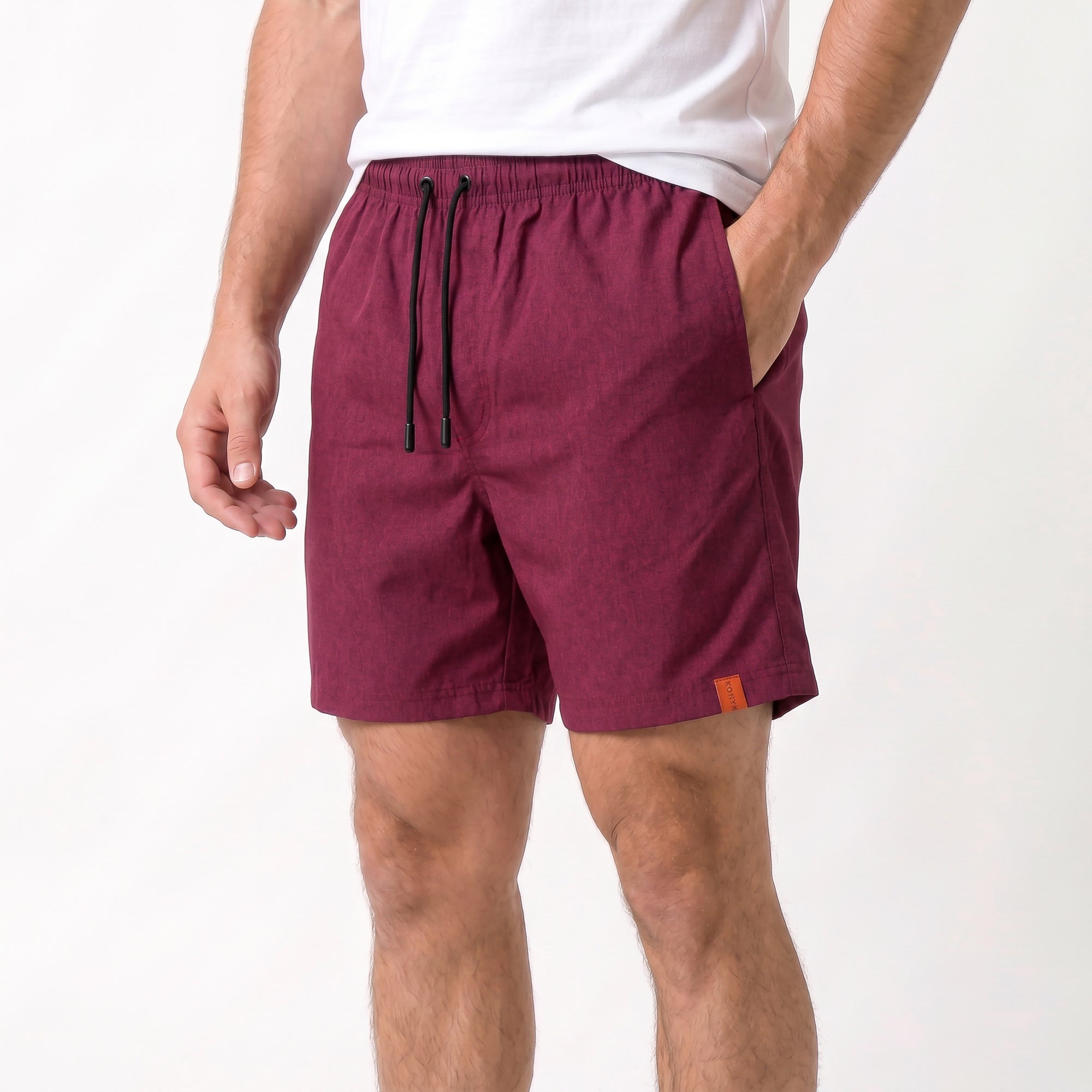 Short Elástico Mescla Microfibra