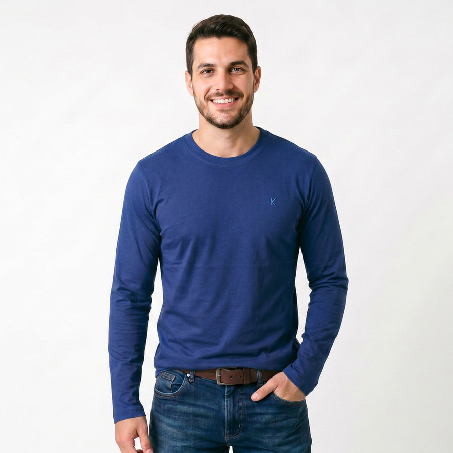Camiseta Manga Longa Básica