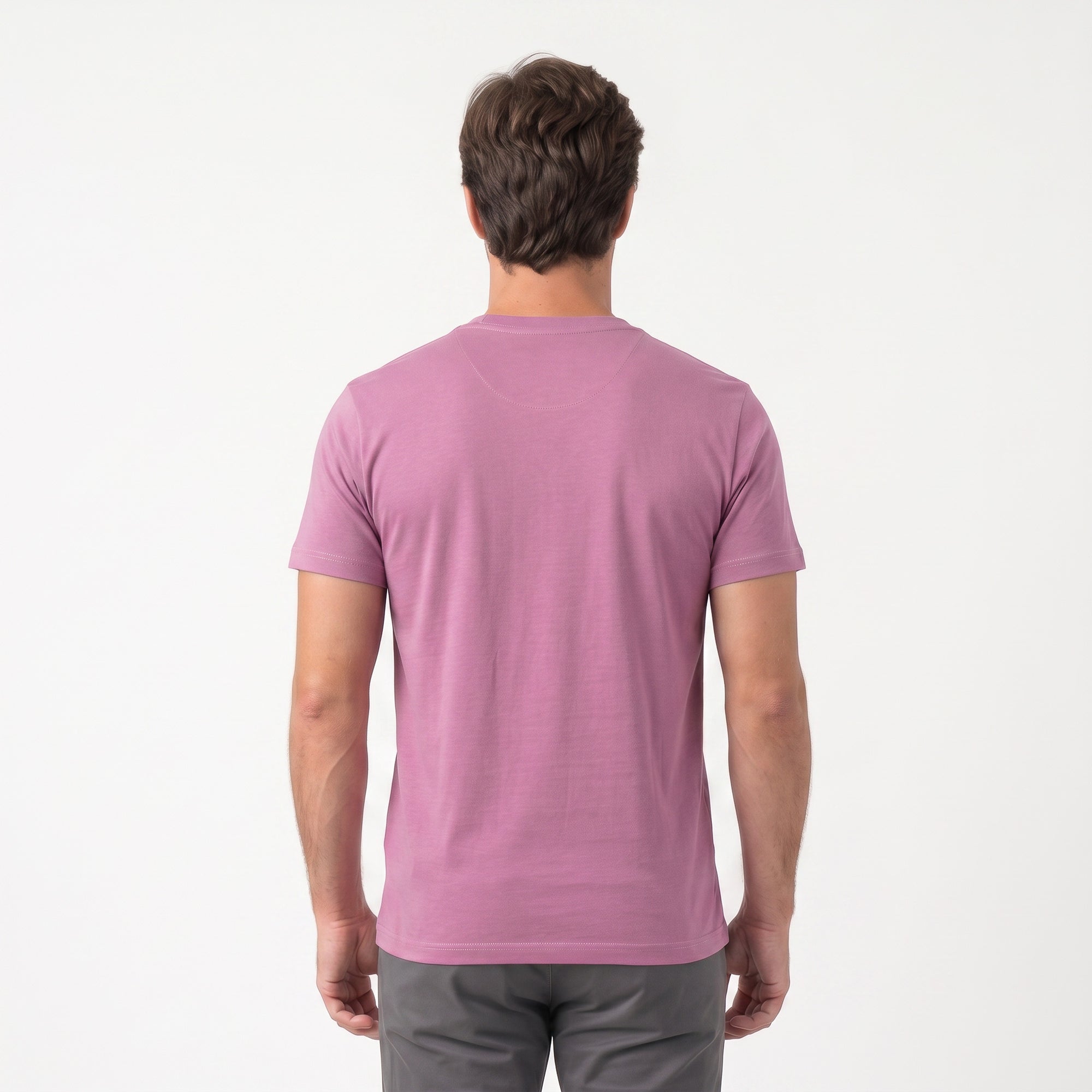 Camiseta Masculina Silk KNK Lilás