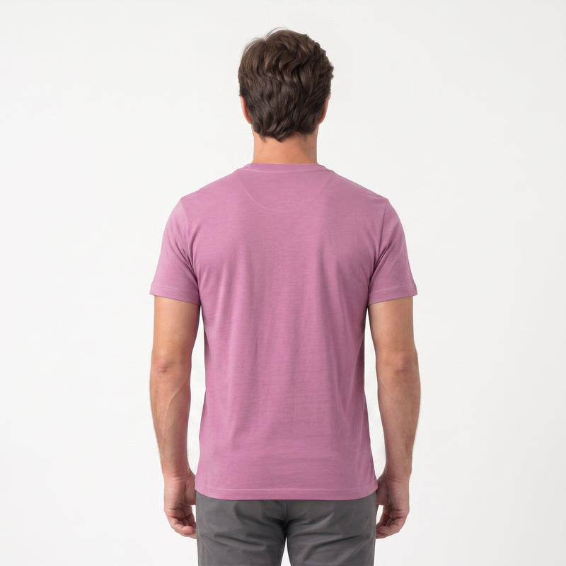 Camiseta Masculina Silk KNK Lilás