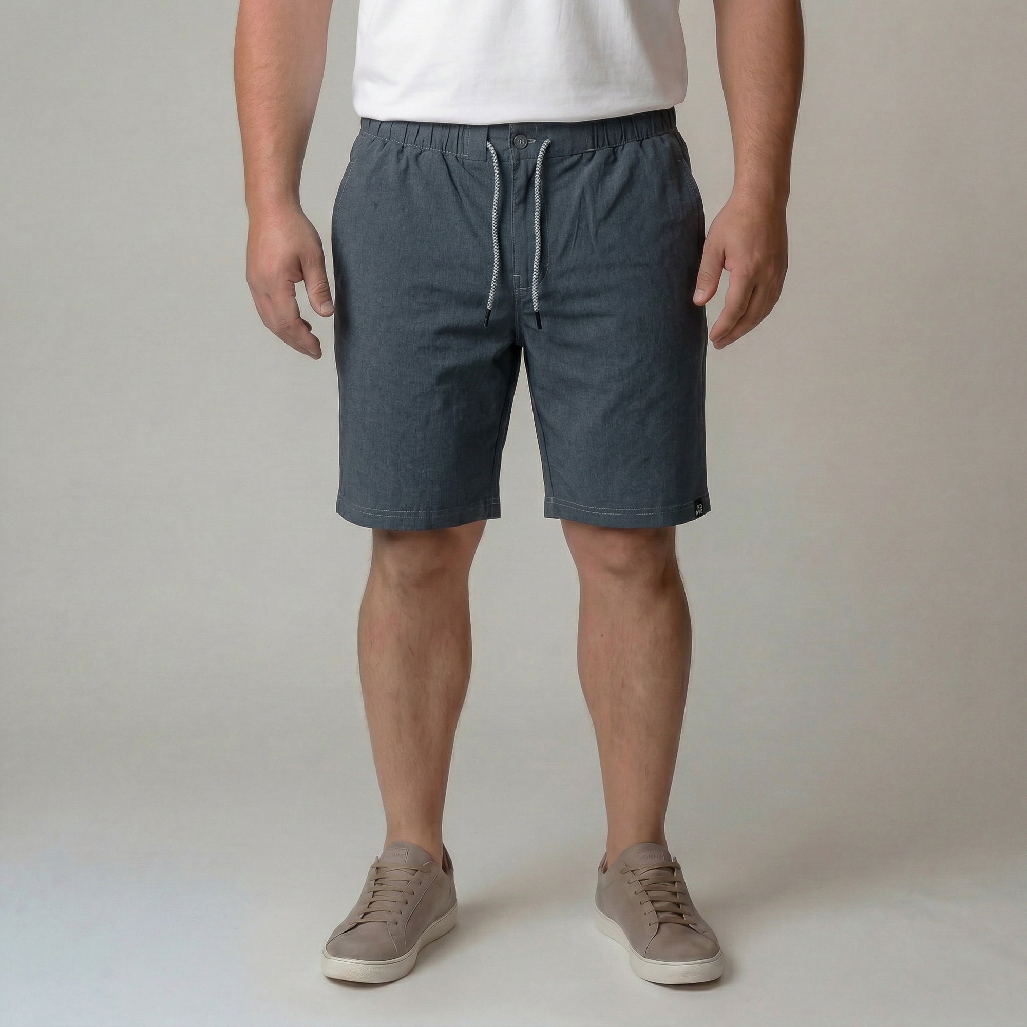 Bermuda Elástico Microfibra Mescla - My Size