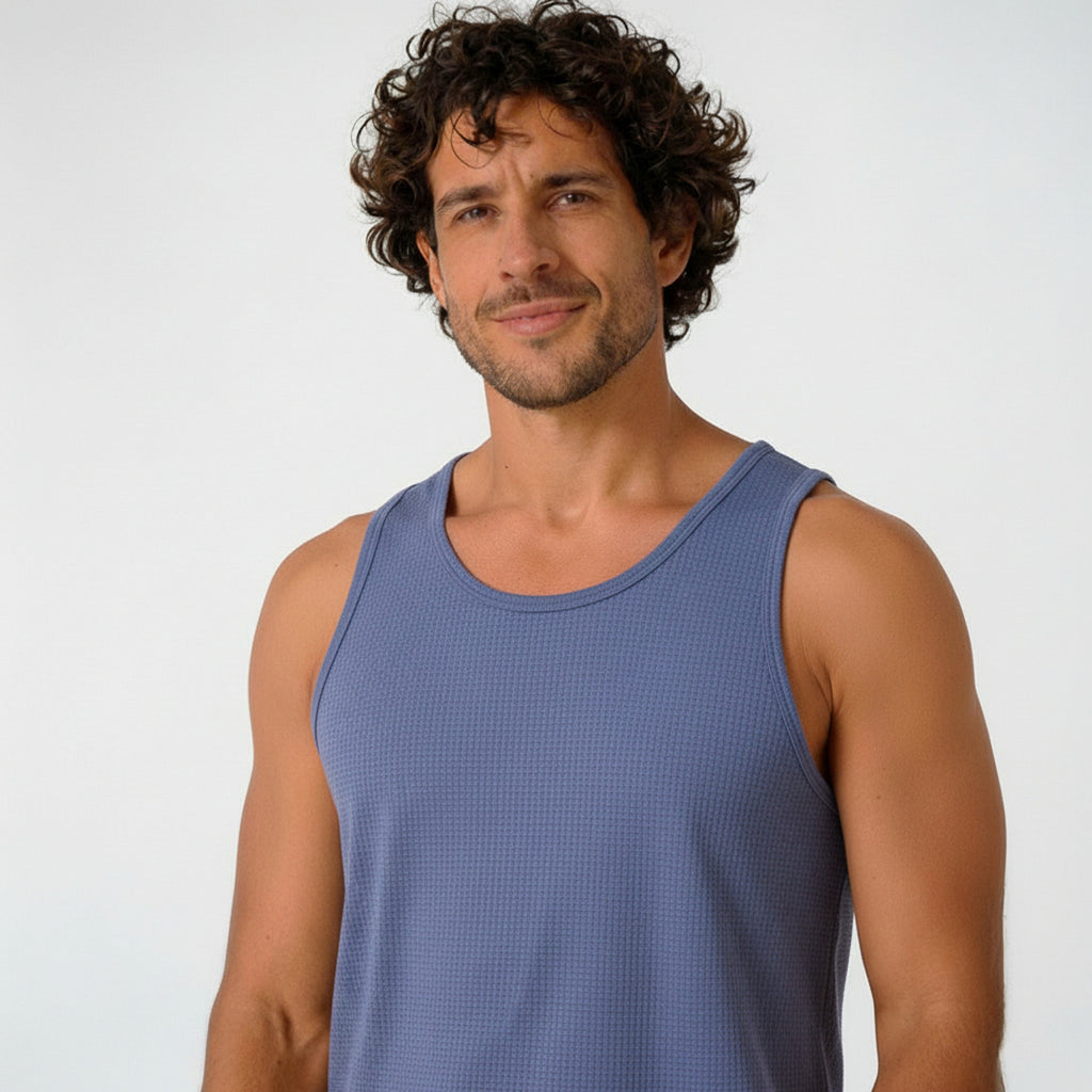 Regata Casual Texturizada Lisa