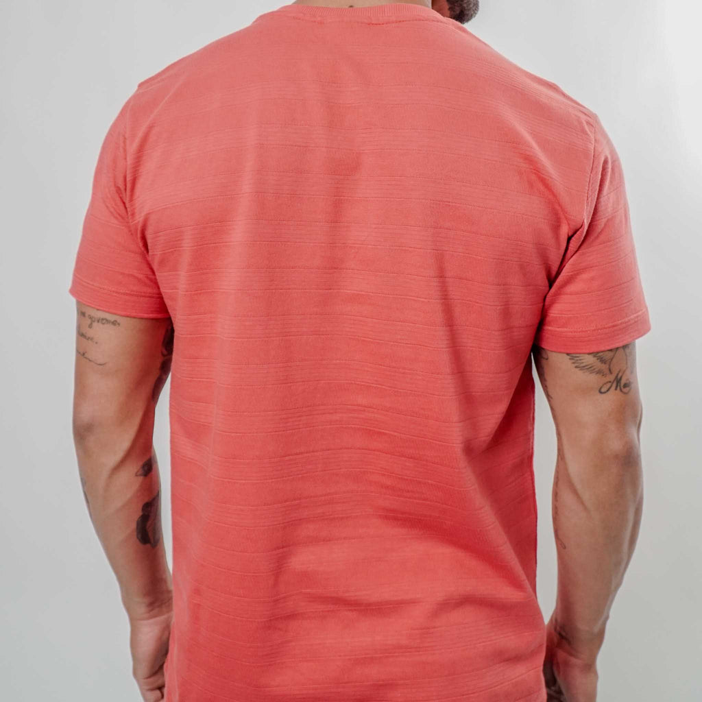 Camiseta de Algodão com Gola Transpassada