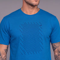 Camiseta KNK Silk Malha – Azul