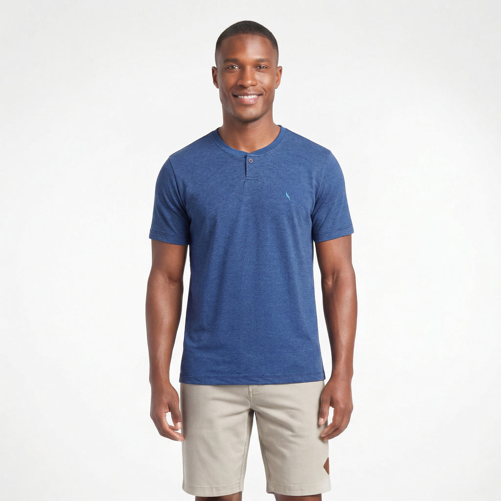 Camisa Gola Patô com Botão KNK