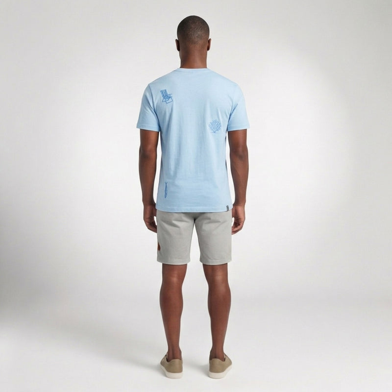 Camiseta Casual Bordada