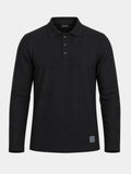 Polo Casual Manga Longa 3 Botões