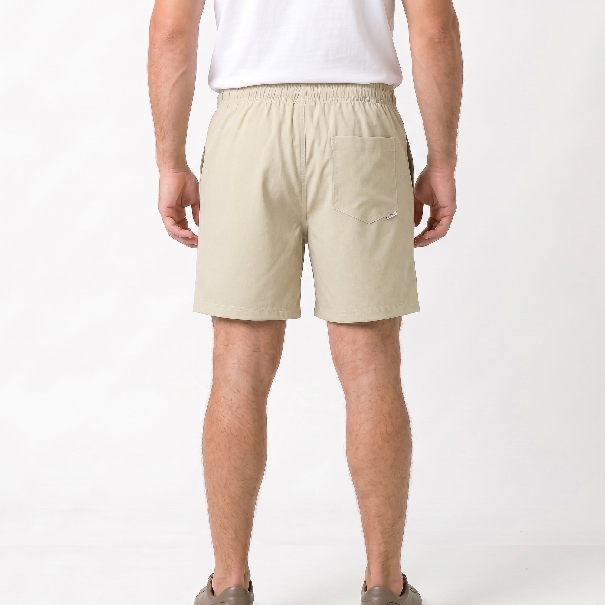 Short Elástico Mescla Microfibra