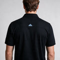 Polo Malha Casual 2 Botões – Preto