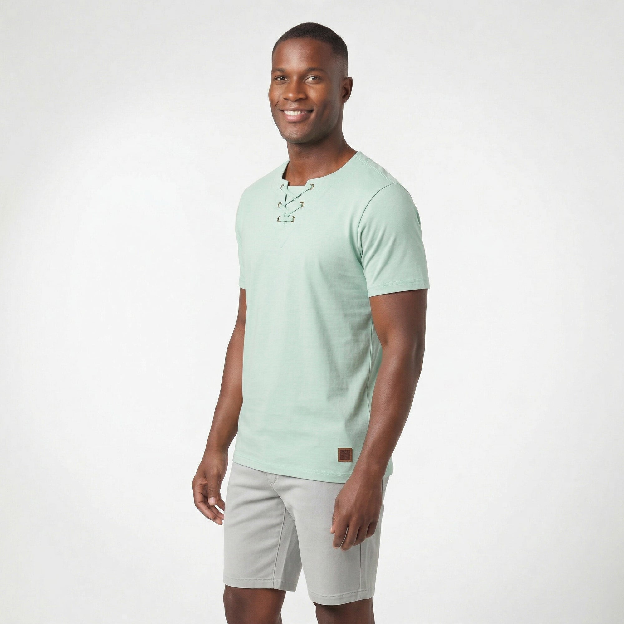 Bata Casual com 6 Ilhós