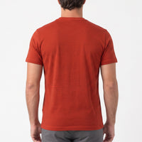 Camiseta Silk Listras com Bolso