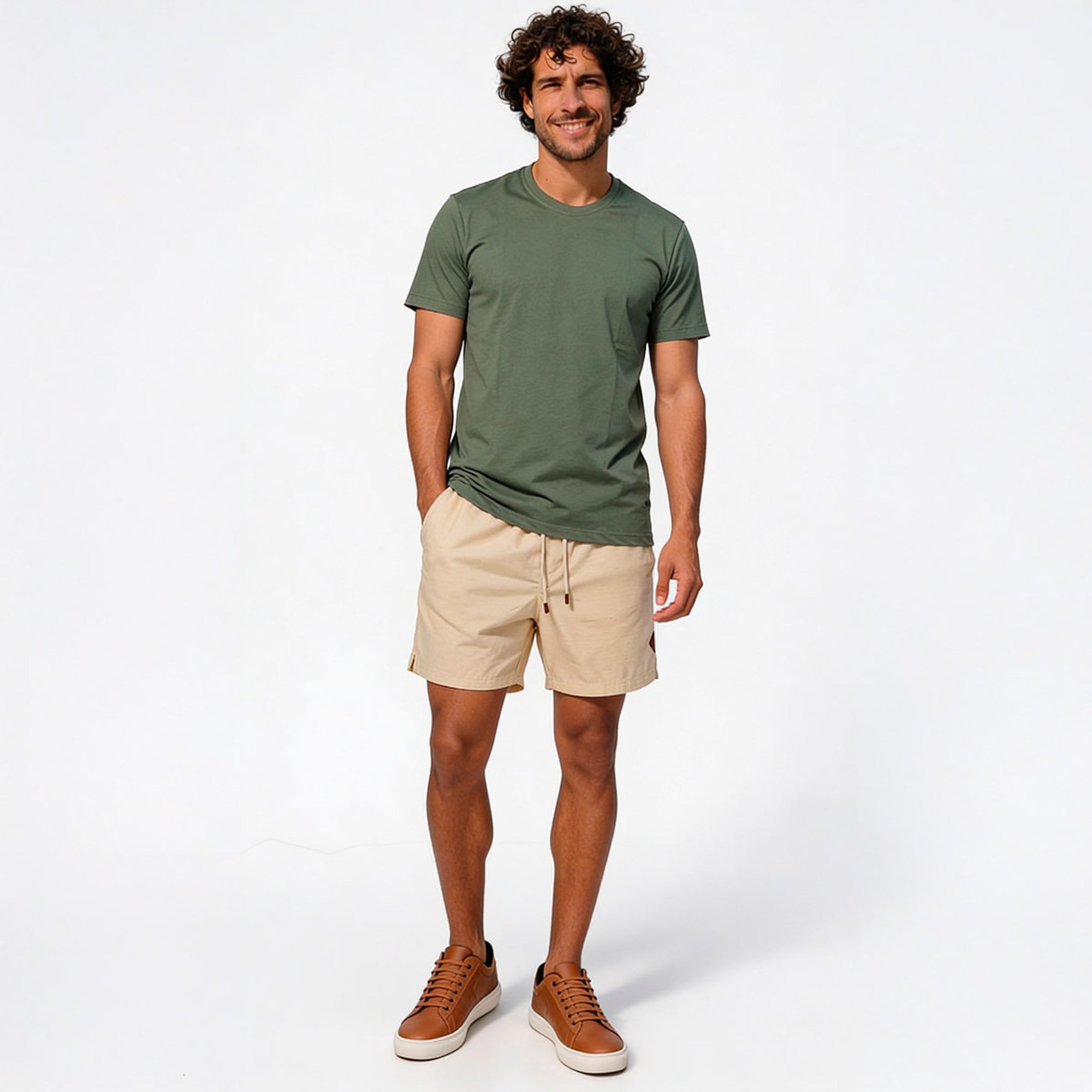 Camiseta Casual Malha Pima KNK