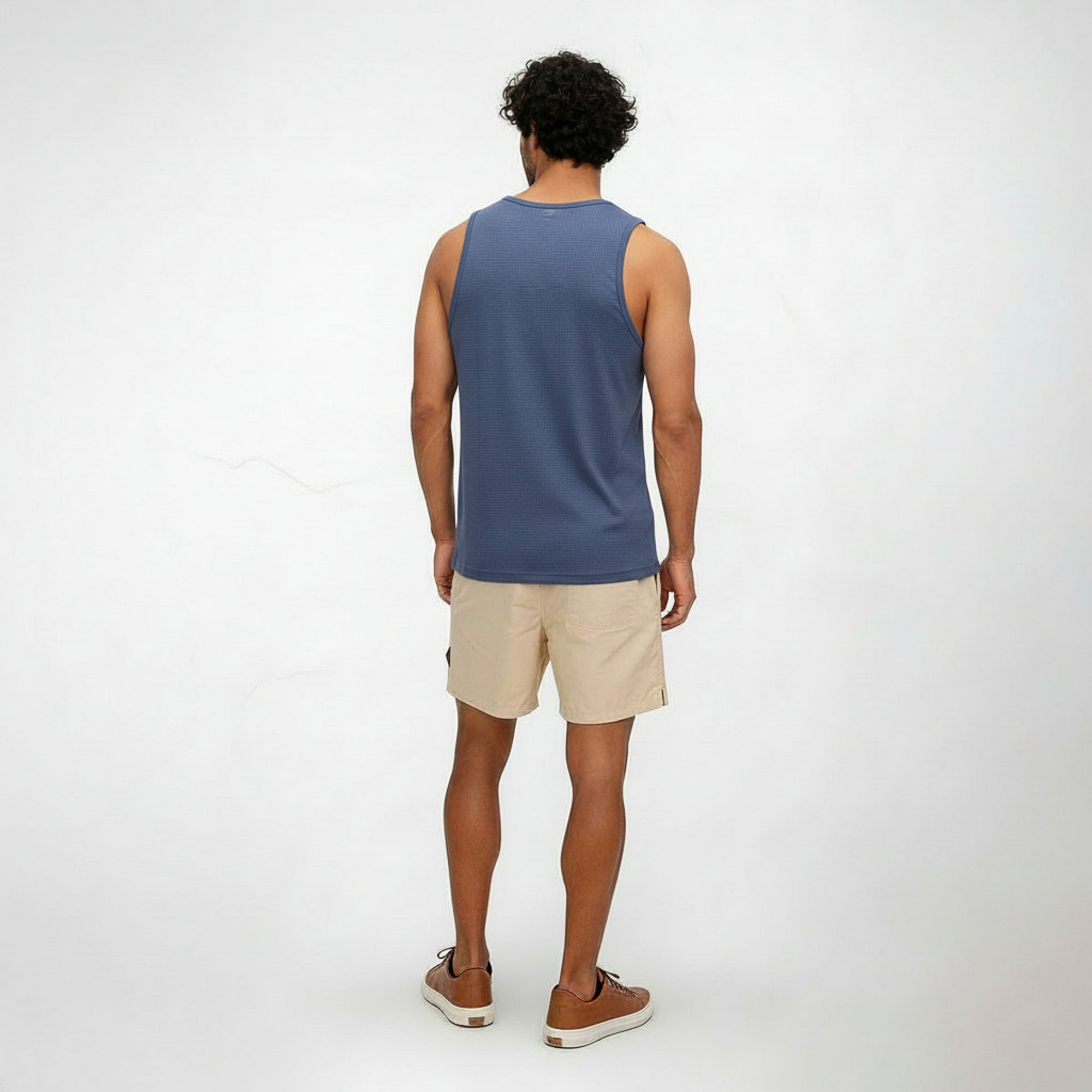 Regata Casual Texturizada Lisa