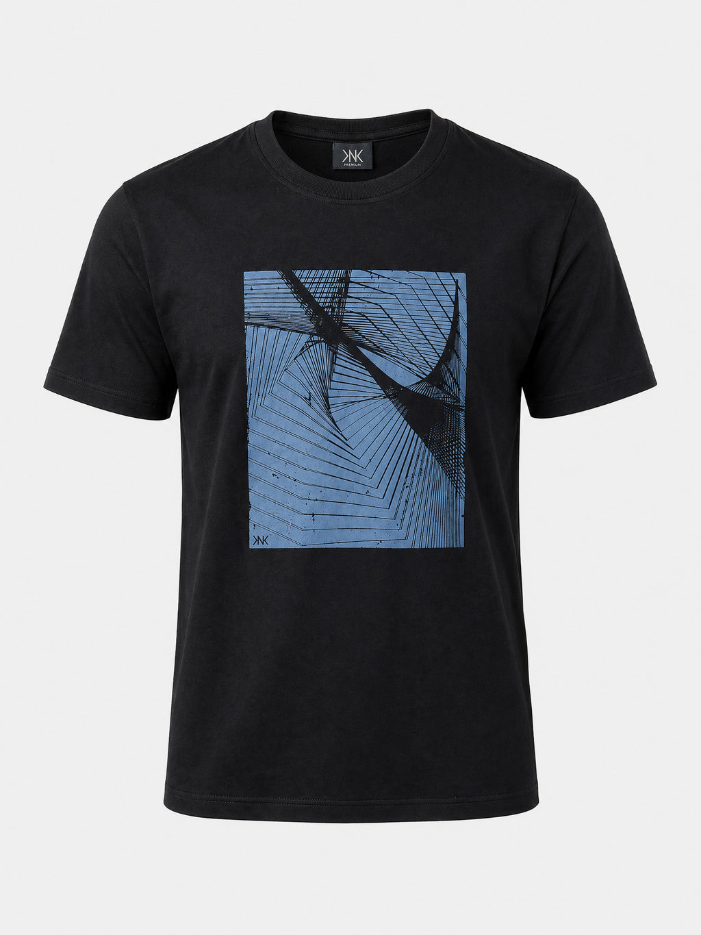 Camiseta Masculina Silk KNK Preta