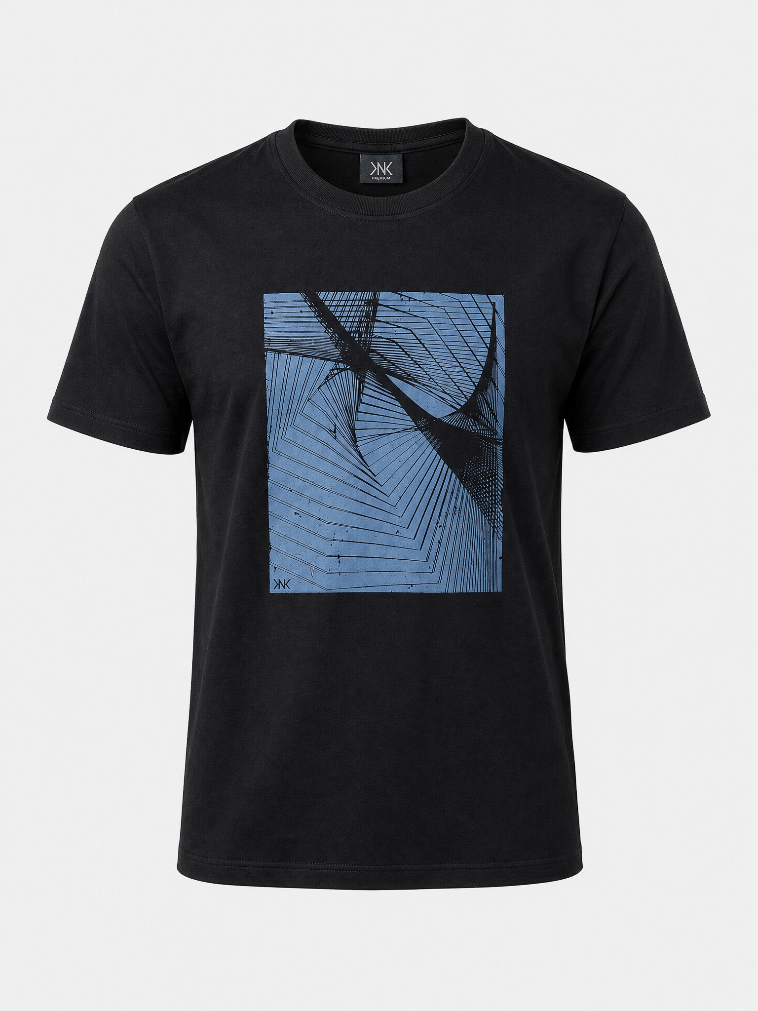 Camiseta Masculina Silk KNK Preta