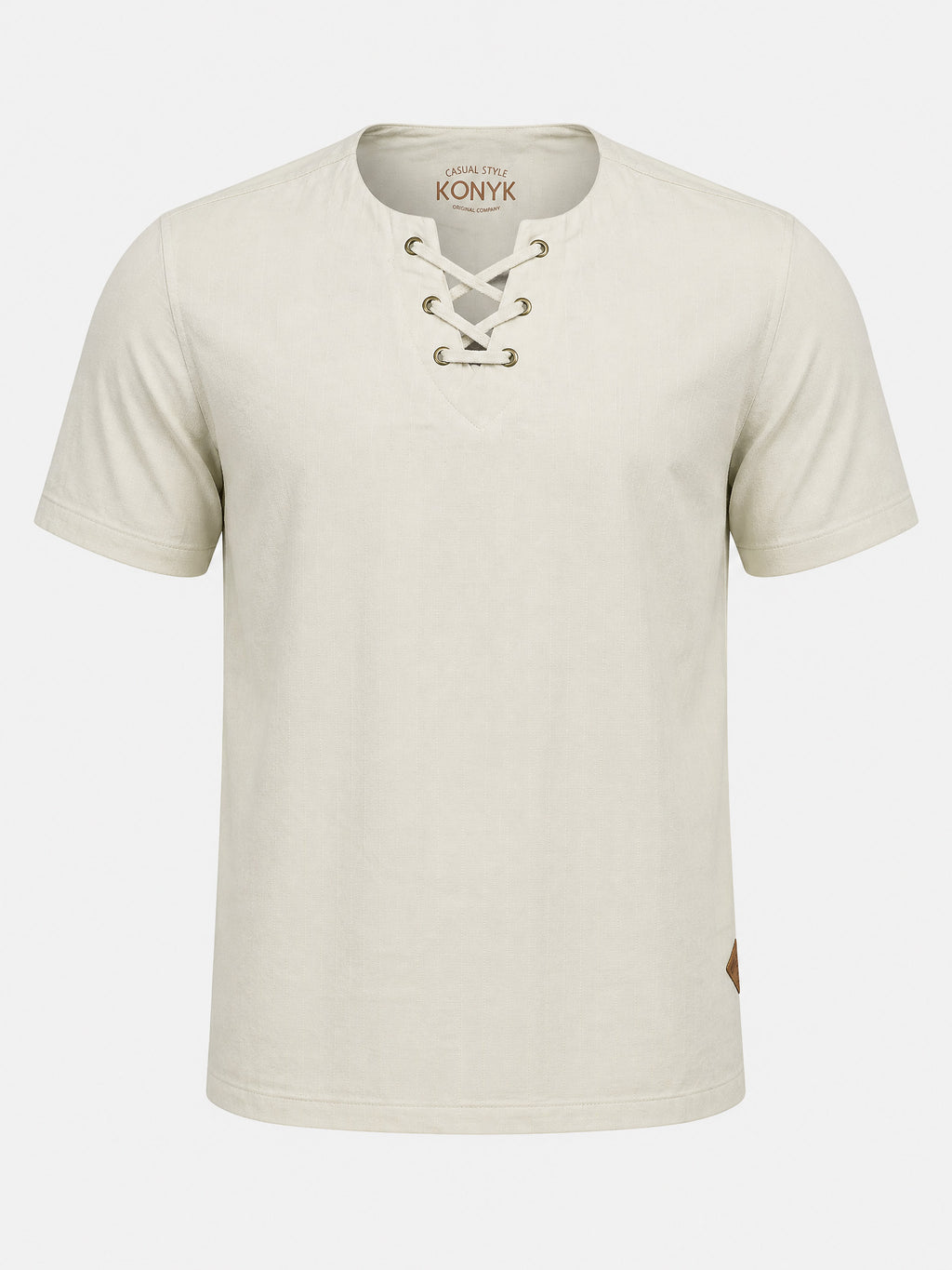 Bata Masculina com 6 Ilhós