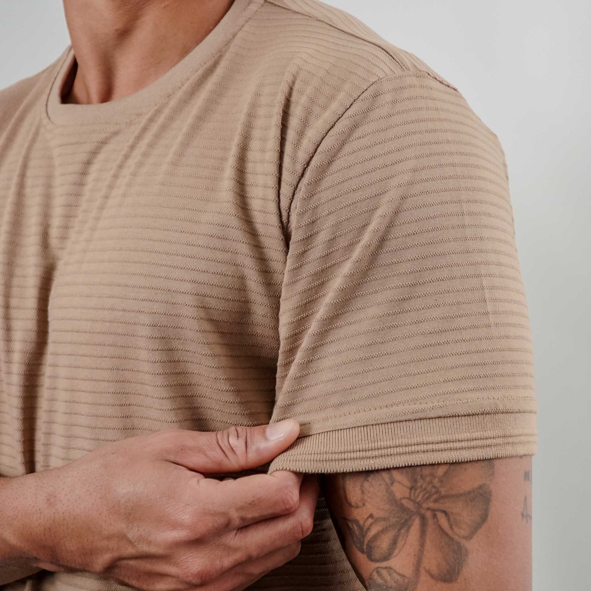 Camisa Texturizada com Punho