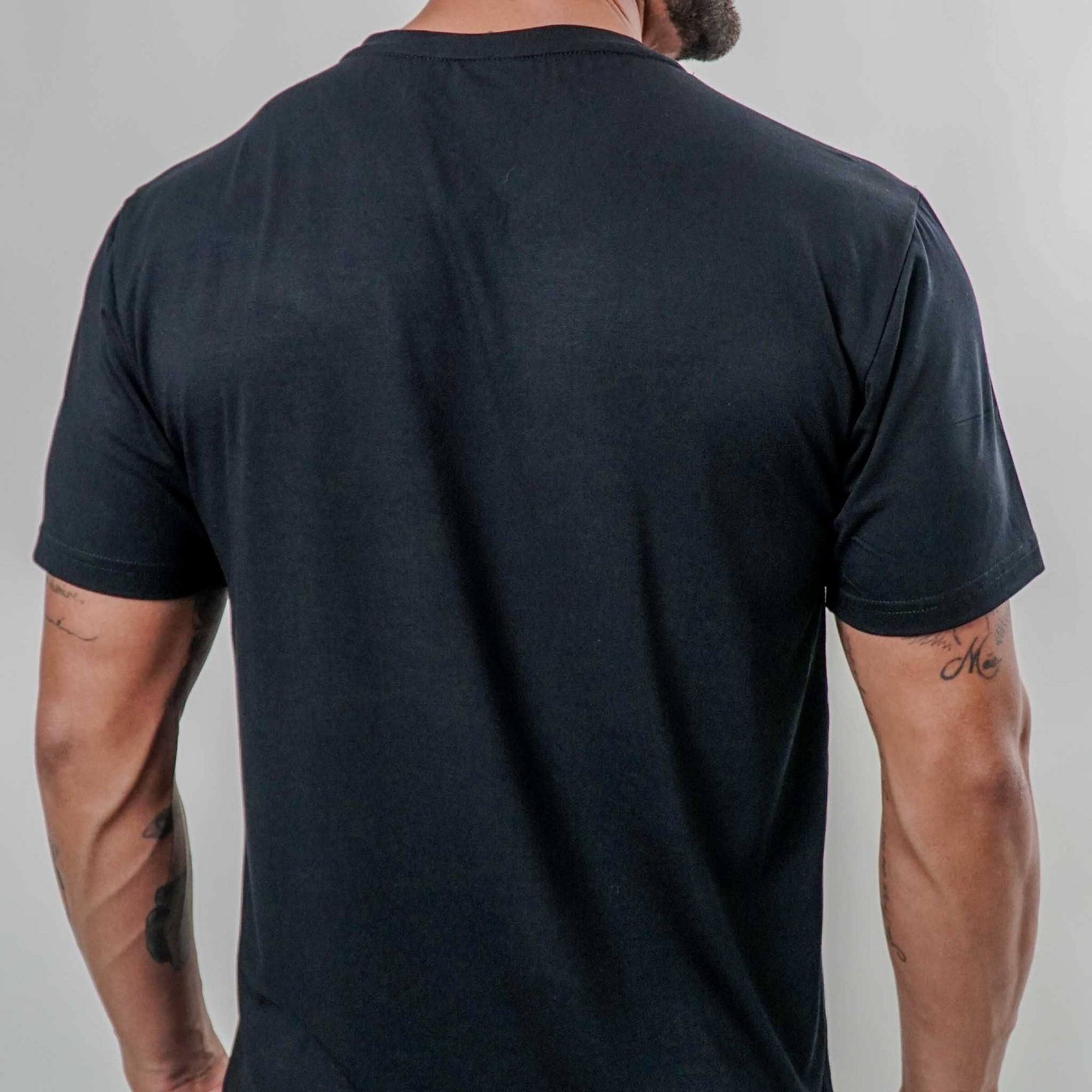 Camiseta de Viscose com Gola V