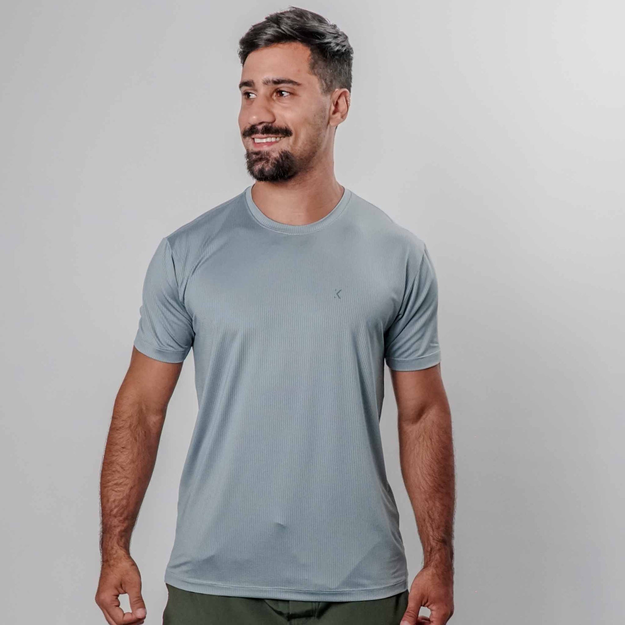 Camiseta Masculina Malha Tecnológica