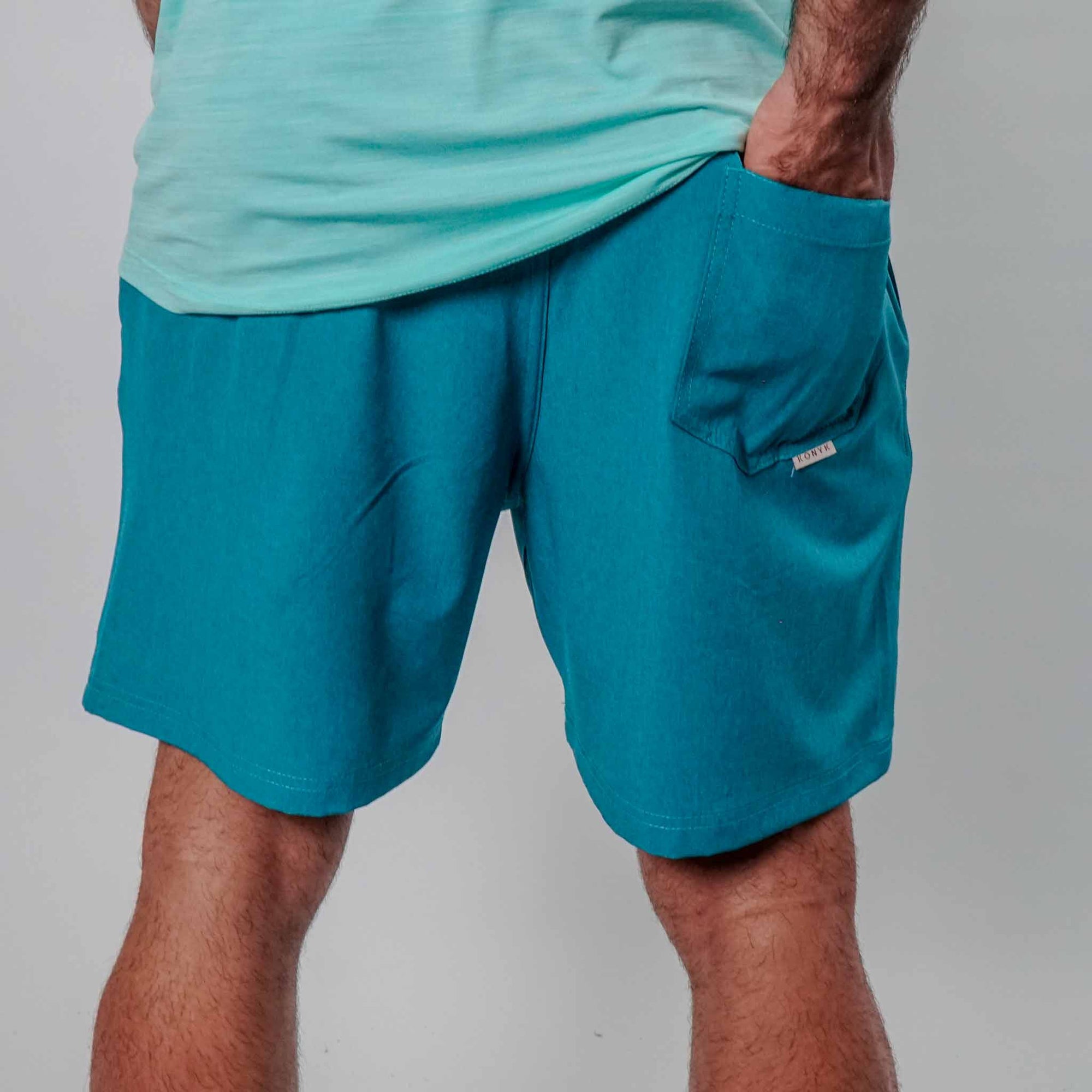 Short Casual Masculino Cadarço