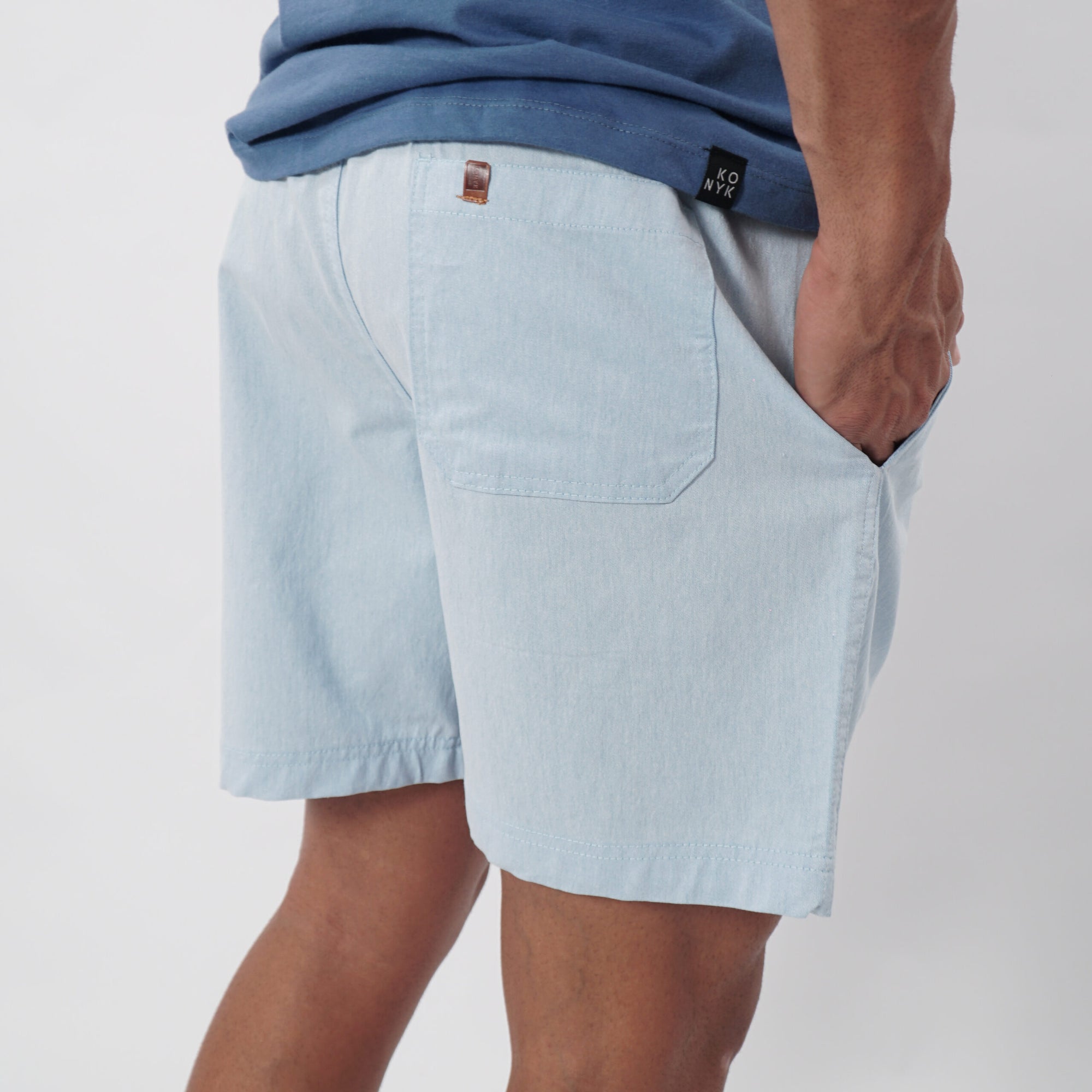 Short Masculino Casual Liso