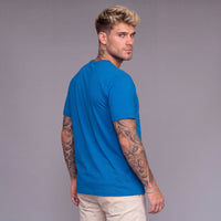 Camiseta KNK Silk Malha – Azul