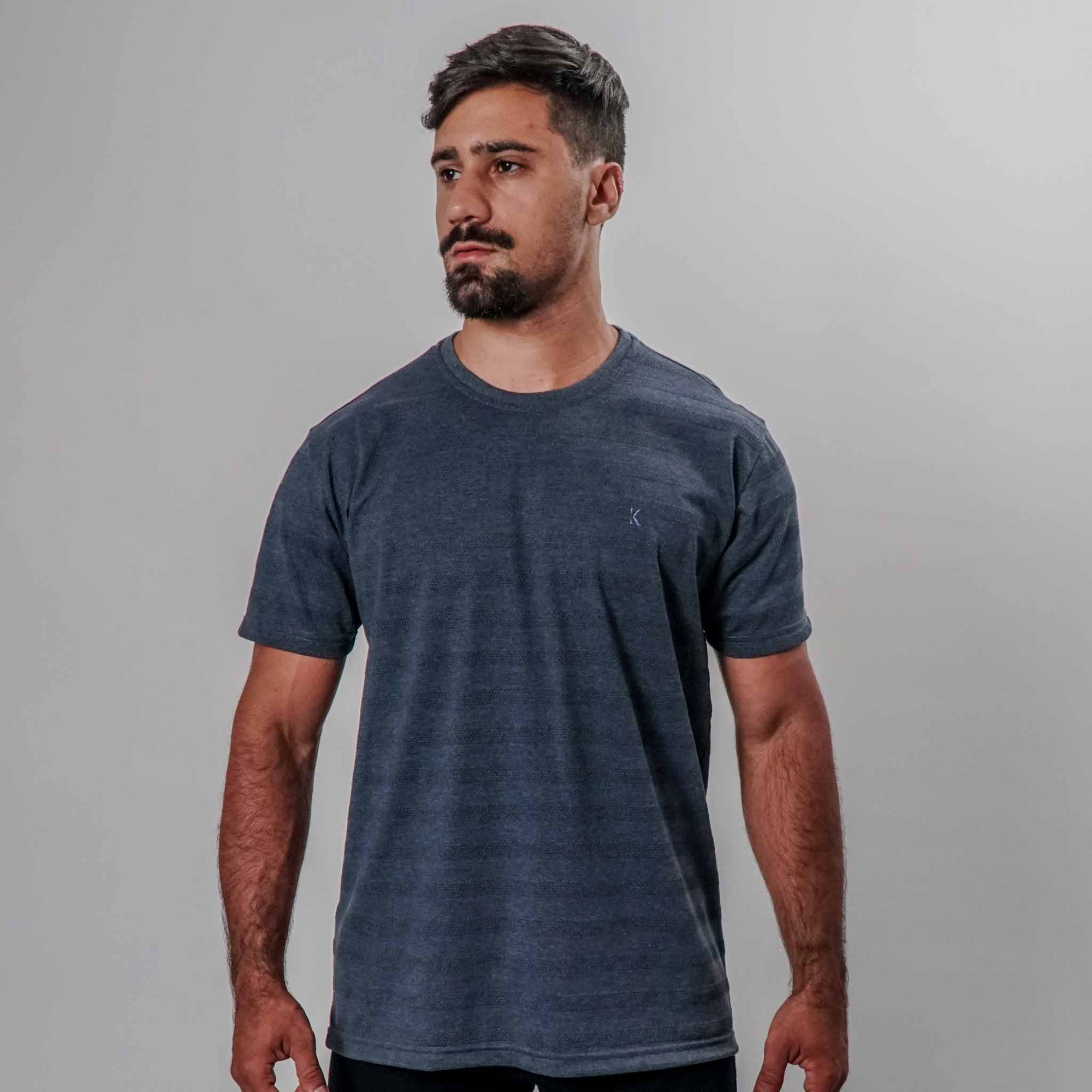 Camisa Listras Texturizadas