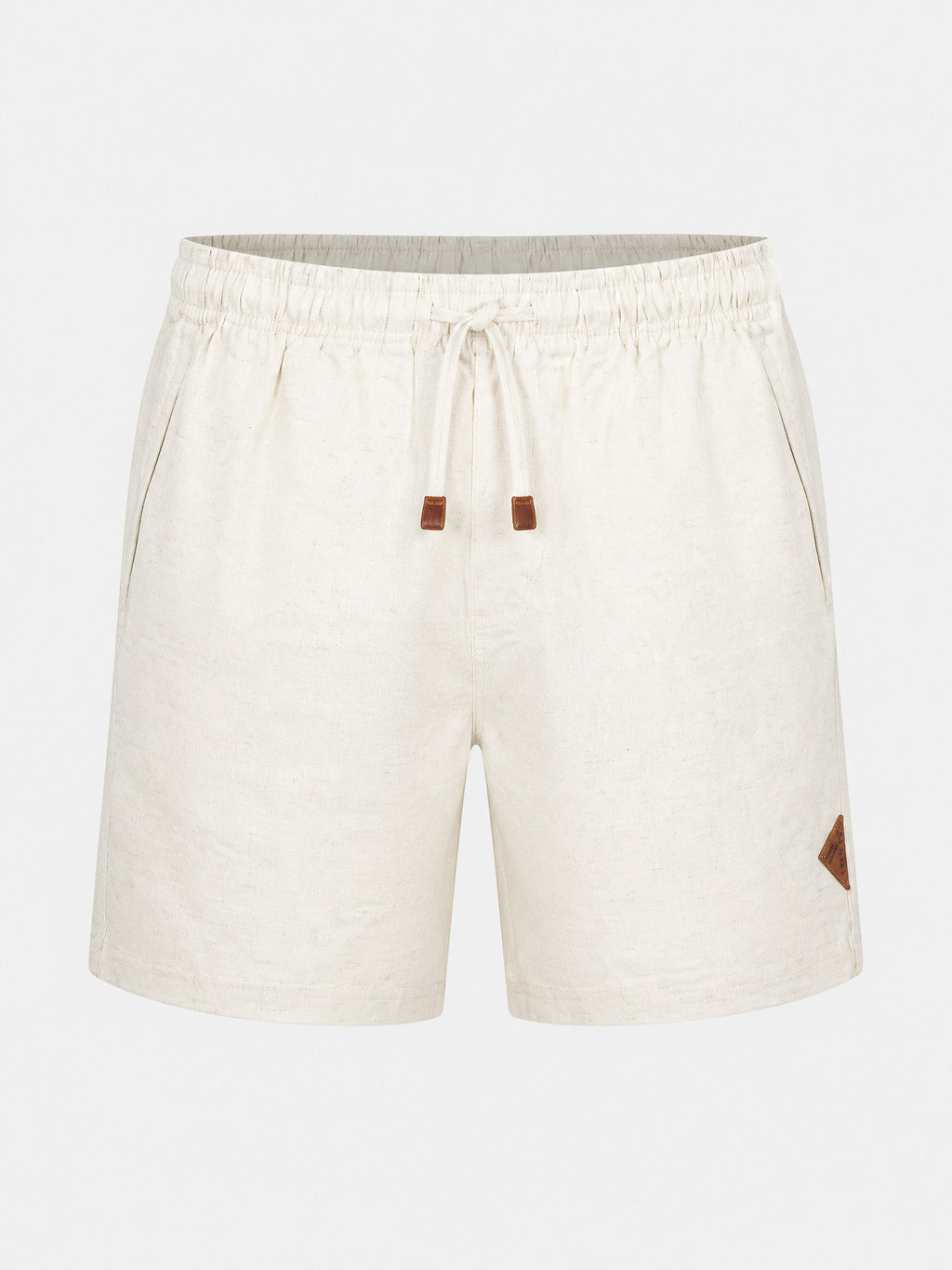 Short Elástico com Linho