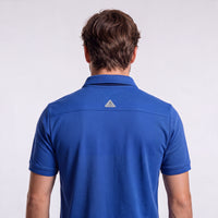 Polo Malha Casual 2 Botões – Azul Royal