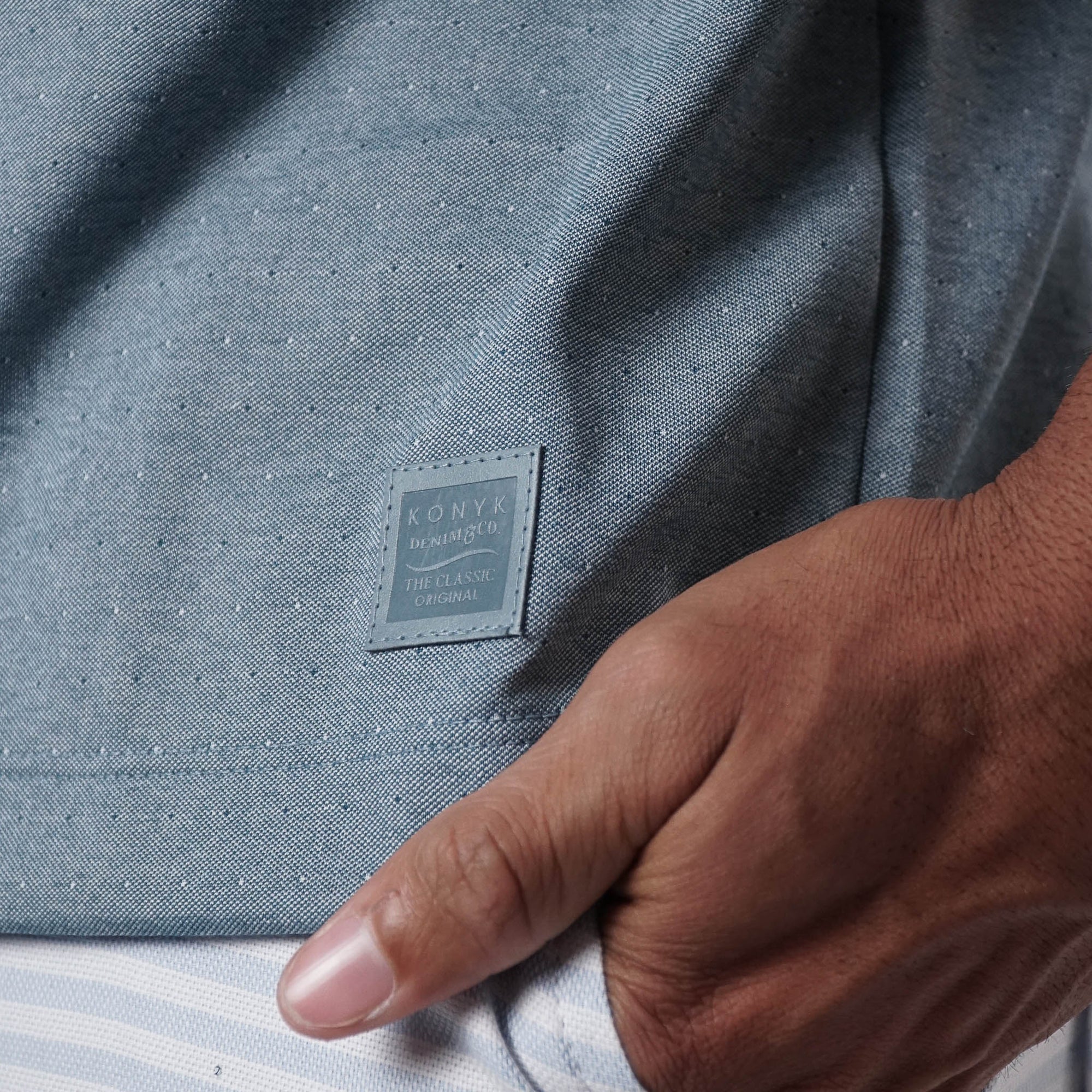 Camisa Viscose com Microfibra Casual