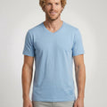 Camisa Casual com Gola V