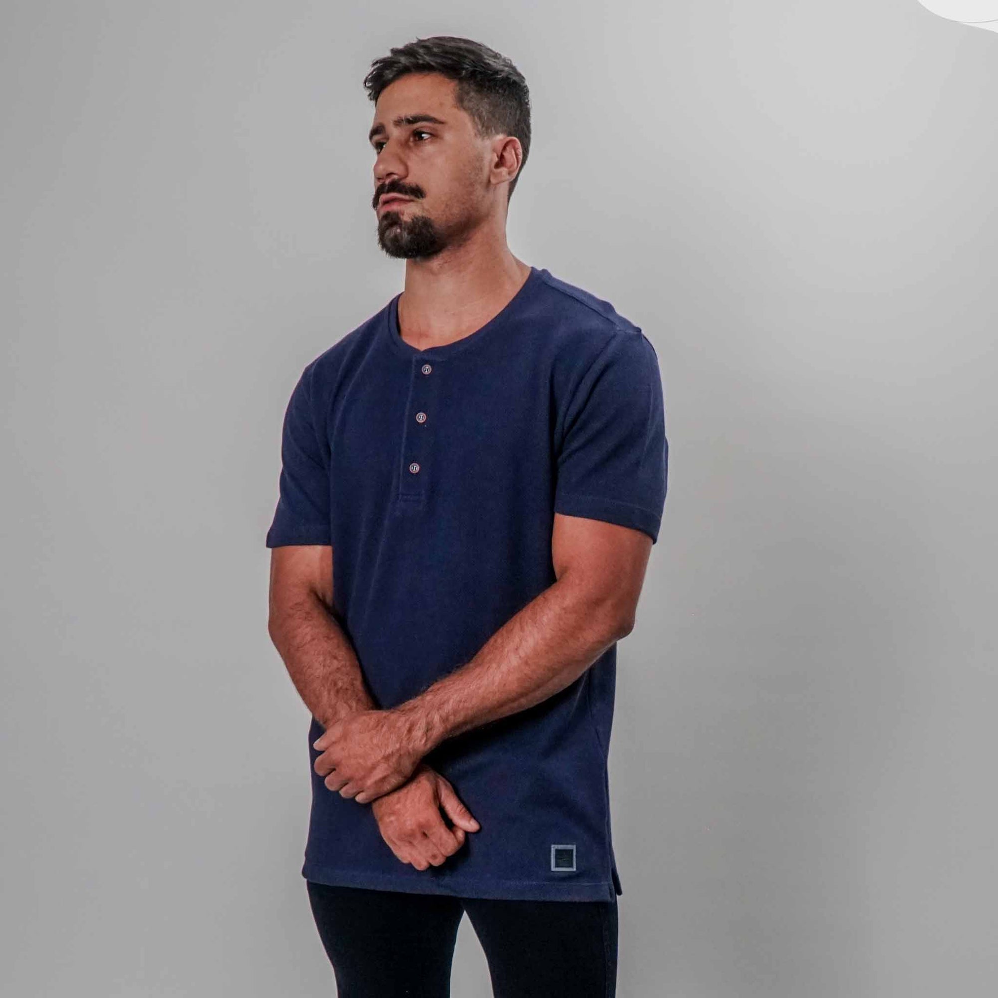 Camisa Gola Portuguesa 3 Botões