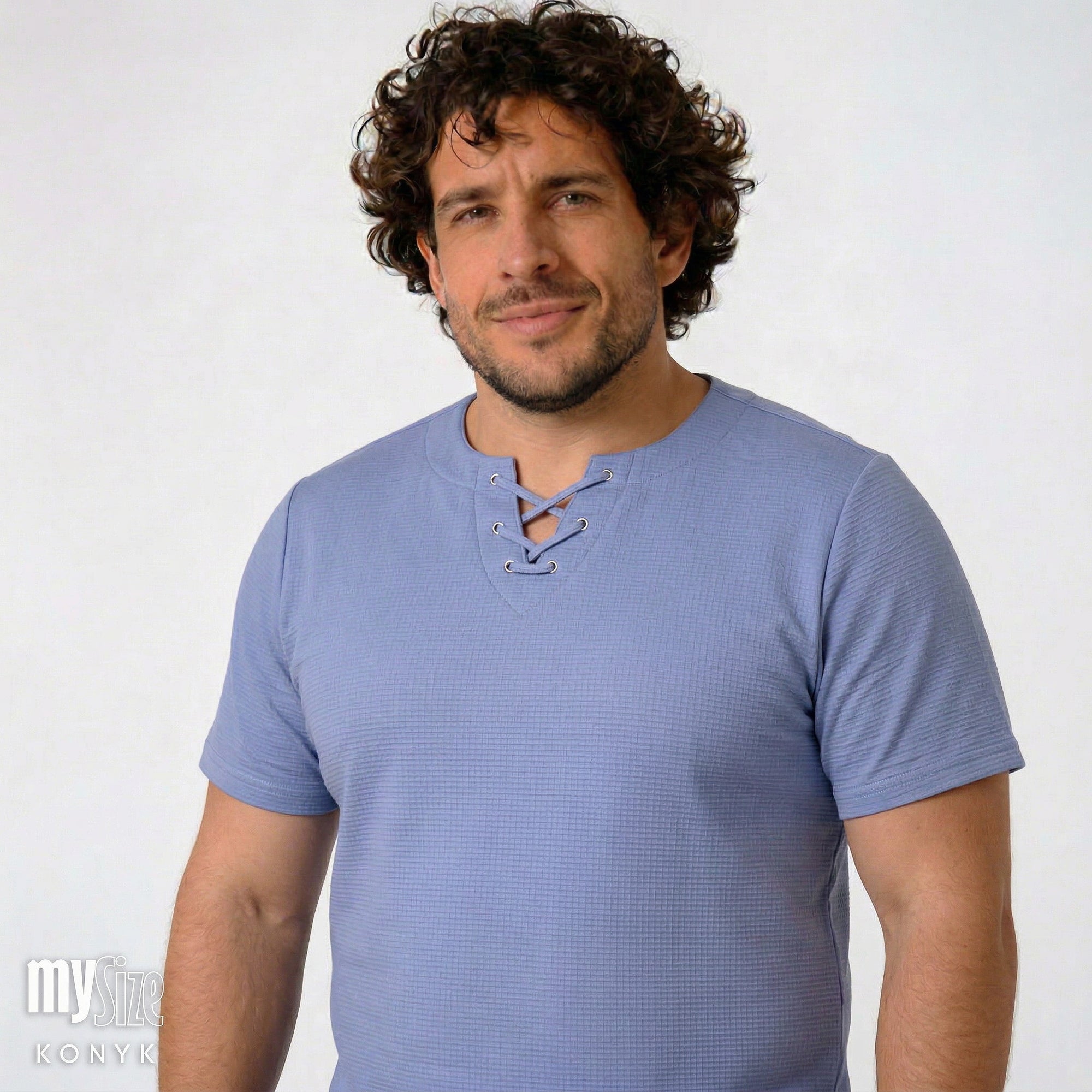 Bata Casual Malha com 6 Ilhós