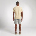Camiseta Casual Texturizada com Linho